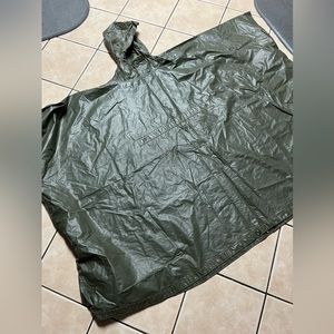 Military rain Poncho